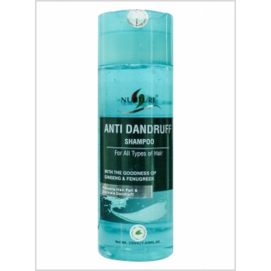 New Anti Dandruff Shampoo 220 ML (Pack of 2)